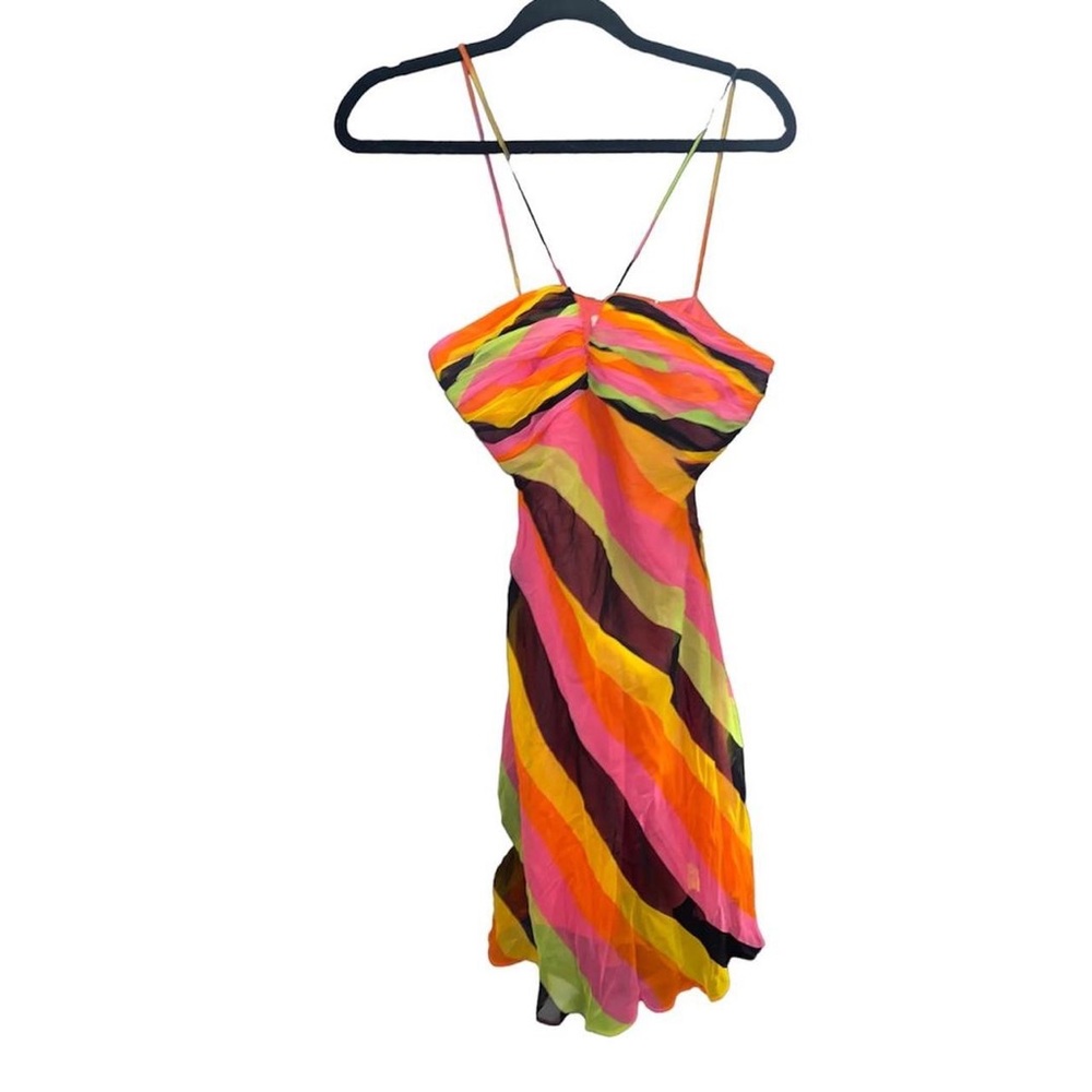 colorful cache dress